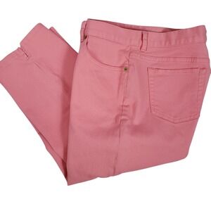 Lauren Jeans Co. Ralph Lauren Pink Capris Cropped Pants Women's